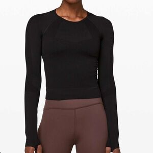 Lululemon For the chill of it running shirt